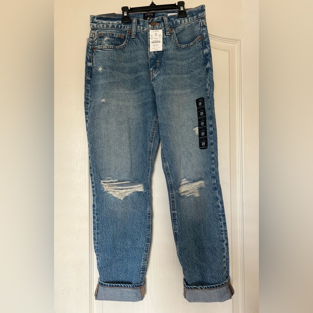 NWT J Crew Slim Boyfriend Premium Edition Jeans